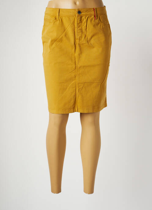 Fustă midi galben COUTURIST femeie