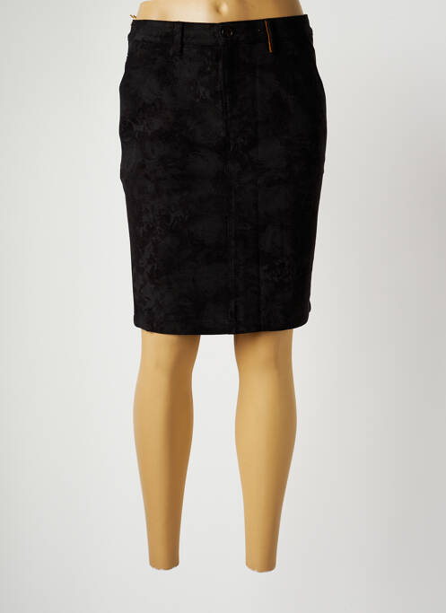 Fustă midi negru COUTURIST femeie