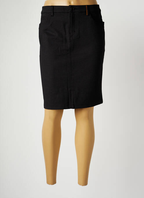 Fustă midi negru COUTURIST femeie