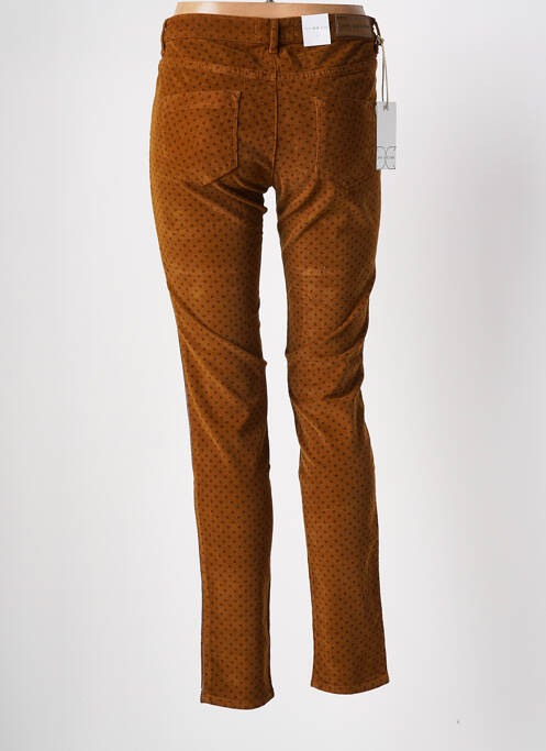 Pantalon slim maro DENIM &DRESS femeie