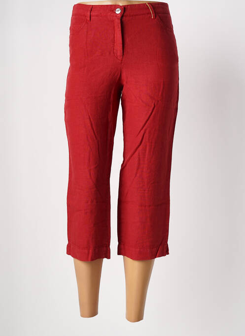 Pantalon trei sferturi croială dreaptă mărime normală roșu COUTURIST femme