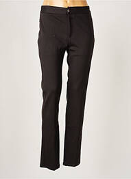 Pantalon slim elasticitate mărime normală negru COUTURIST femeie