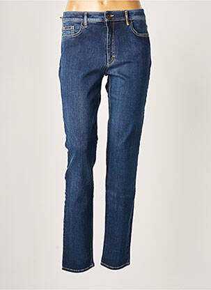 Blugi cu croială slim albastru COUTURIST femeie