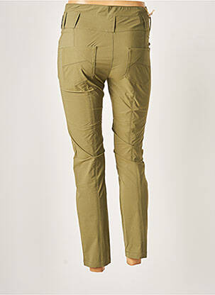 Pantalon 7/8 talie înaltă talie înaltă verde COUTURIST femeie