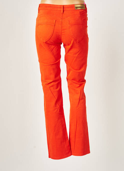 Pantalon slim portocaliu COUTURIST femeie