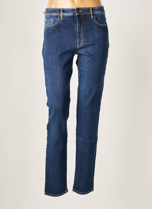 Blugi cu croială slim albastru COUTURIST femeie