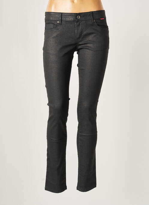 Pantalon slim negru COUTURIST femeie