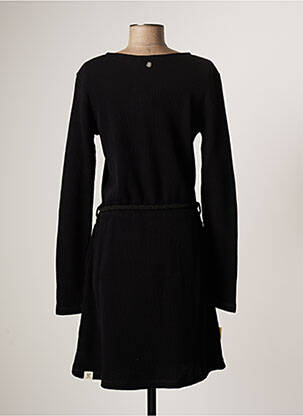 Rochie midi mâneci lungi mâneci lungi negru RAGWEAR femeie