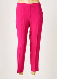 Pantalon 7/8 talie elastică mărime normală roz SCHOOL RAG femeie