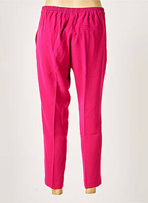 Pantalon 7/8 talie elastică mărime normală roz SCHOOL RAG femeie