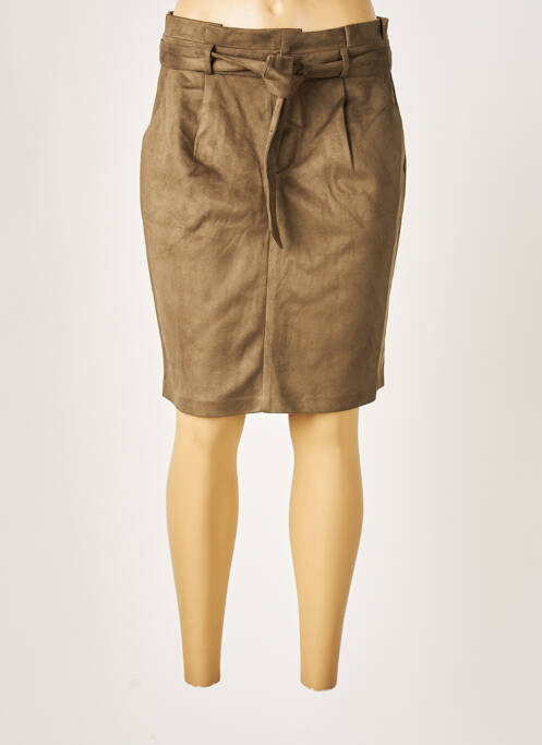 Fustă midi verde GEISHA femeie