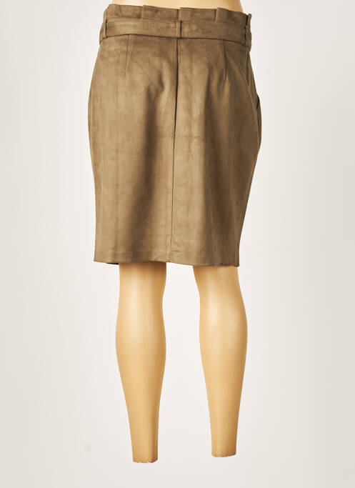 Fustă midi verde GEISHA femeie