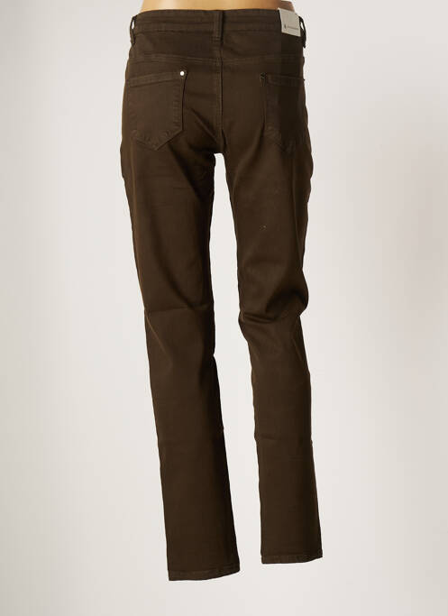 Pantalon slim verde KALISSON femeie