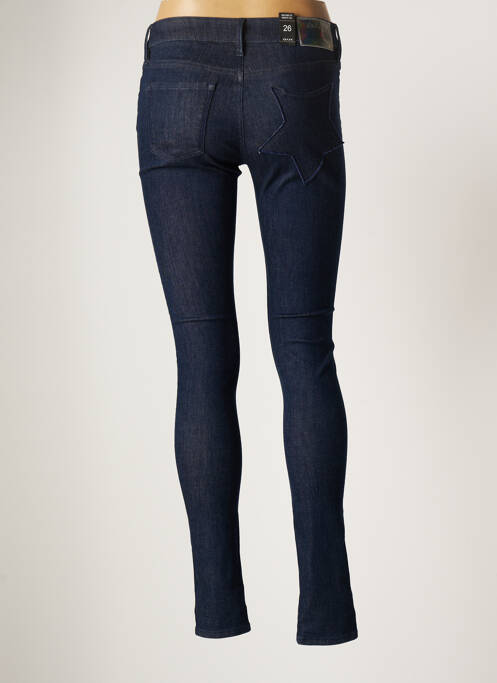 Blugi cu croială slim albastru SCHOOL RAG femeie