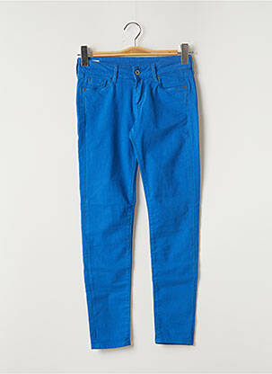 Pantalon slim albastru PEPE JEANS femeie