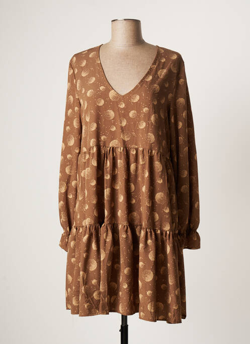 Rochie midi maro JUBYLEE femeie