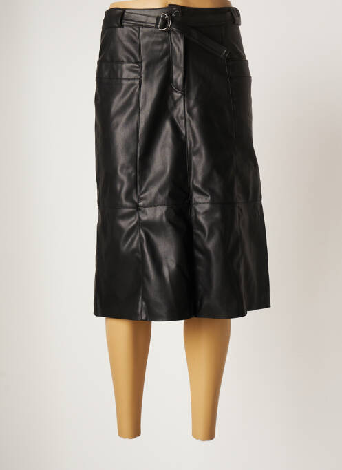 Fustă midi negru MORGAN femeie