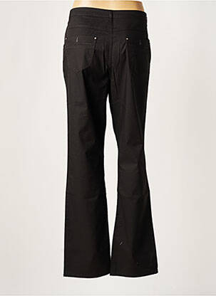 Pantalon slim țesătură poplin mărime normală negru YOULINE femeie