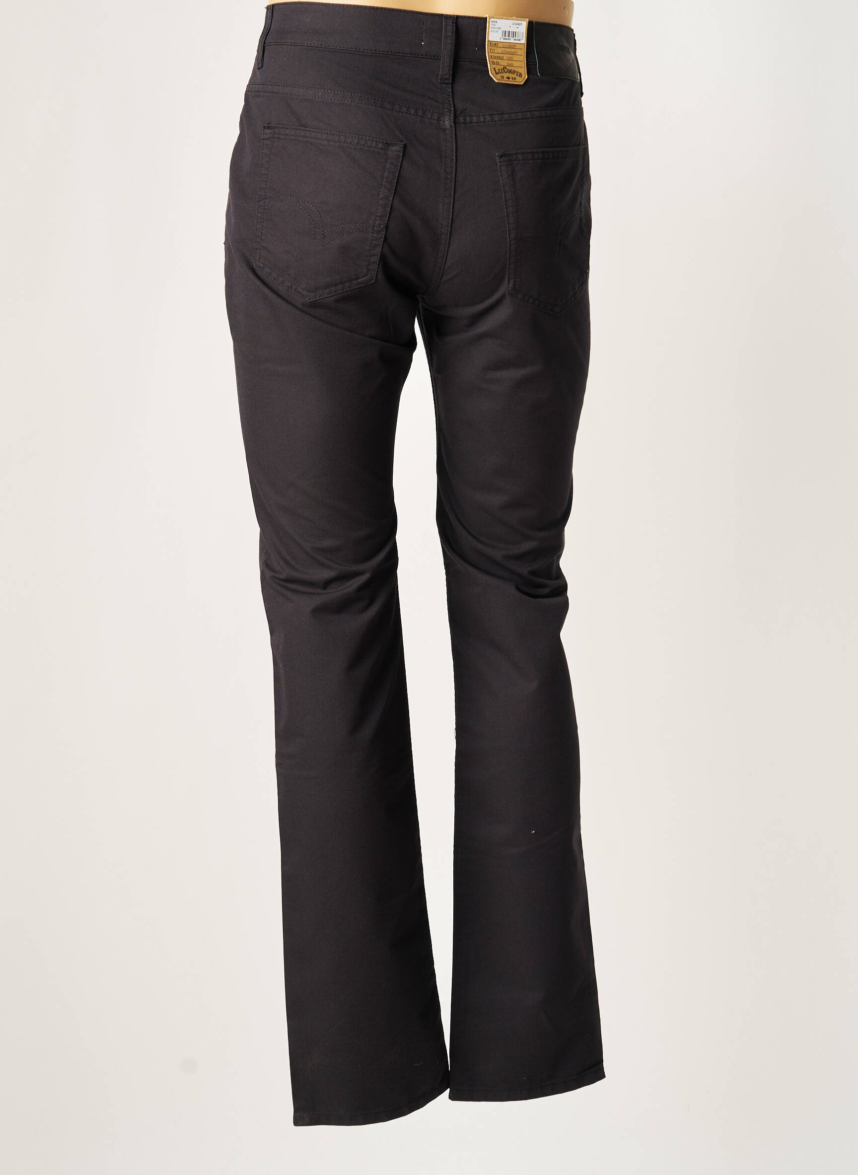 Pantalon drept elasticitate mărime normală negru LEE COOPER bărbat