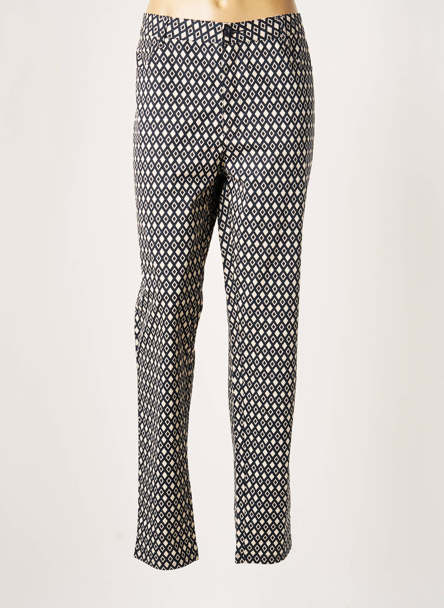Pantalon slim elasticitate mărime normală negru YOULINE femeie