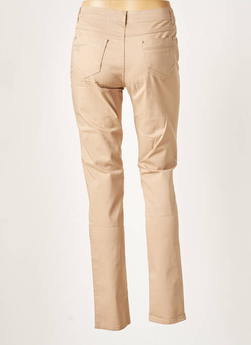 Pantalon slim maro YOULINE femeie