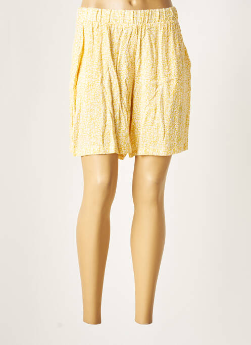 Șort galben ICHI femeie