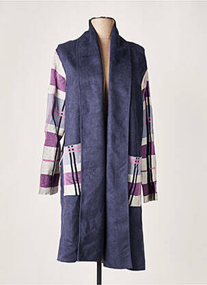 Vestă cu mâneci lungi violet WNT COLLECTION femeie