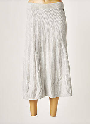 Fustă lungă gri WNT COLLECTION femeie