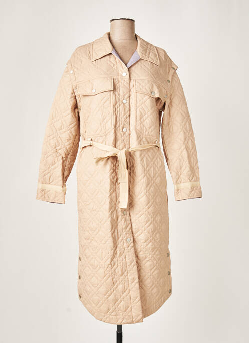 Geacă matlasată bej URBANCODE femeie