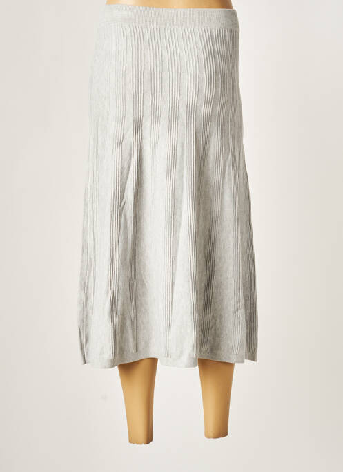 Fustă lungă gri WNT COLLECTION femeie