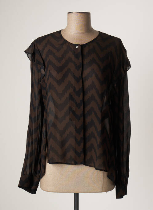 Cămașă maro LUISA CERANO femeie