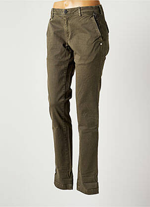 Pantalon chino verde MASON'S femeie