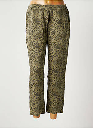 Pantalon 7/8 verde MAYJUNE femeie