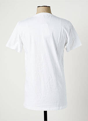 Tricou elasticitate mâneci scurte alb HIMSPIRE bărbat