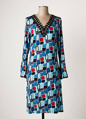 Rochie midi albastru LO! LES FILLES femeie