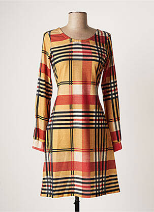 Rochie midi galben LO! LES FILLES femeie