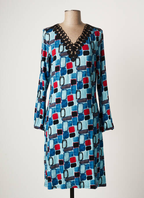 Rochie midi albastru LO! LES FILLES femeie