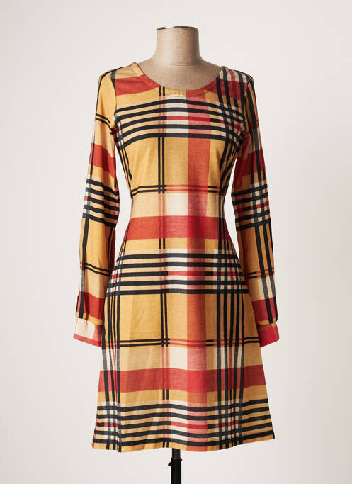 Rochie midi galben LO! LES FILLES femeie