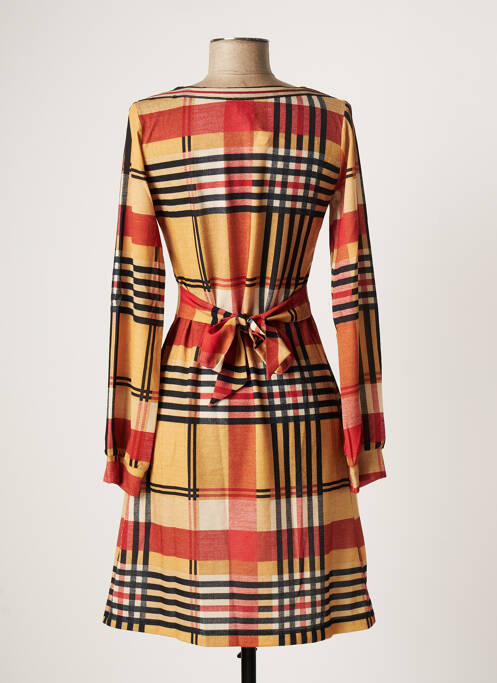 Rochie midi galben LO! LES FILLES femeie