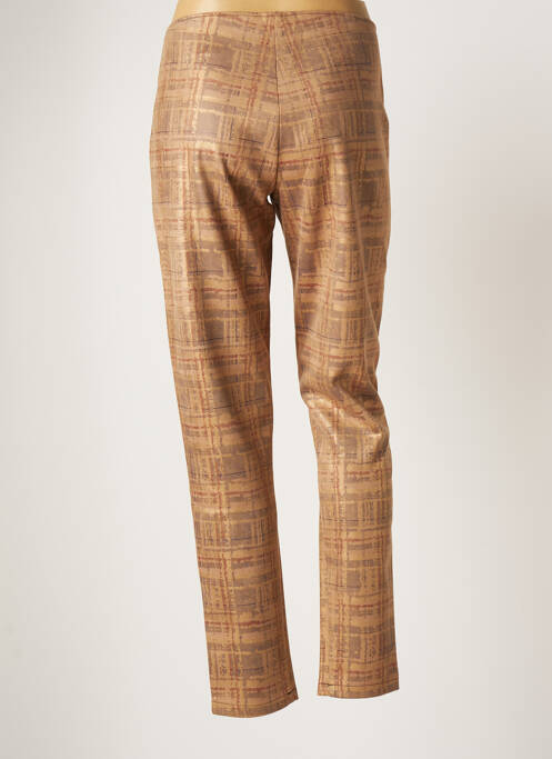 Pantalon slim bej LO! LES FILLES femeie