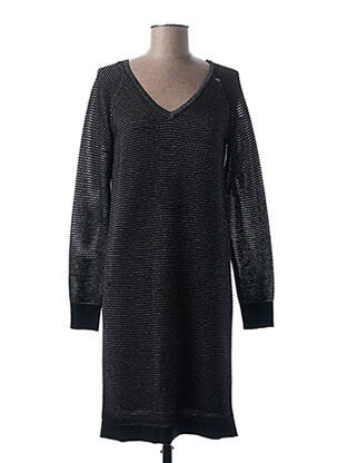 Rochie pulover croială dreaptă mâneci lungi gri MADO ET LES AUTRES femeie