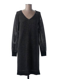 Rochie pulover croială dreaptă mâneci lungi gri MADO ET LES AUTRES femme