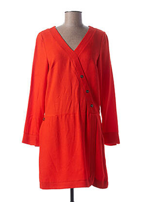 Rochie midi portocaliu MADO ET LES AUTRES femeie