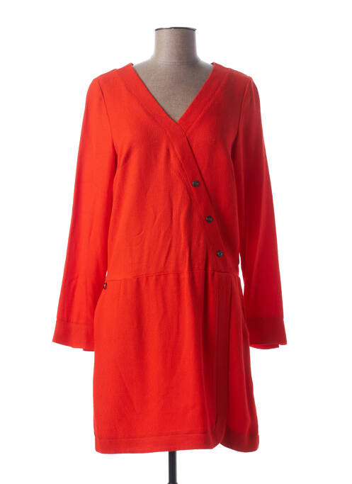 Rochie midi portocaliu MADO ET LES AUTRES femeie