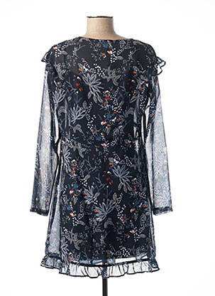 Rochie scurtă croială fluidă mâneci lungi albastru MADO ET LES AUTRES femeie