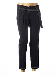 Pantalon 7/8 elasticitate mărime normală negru MADO ET LES AUTRES femme