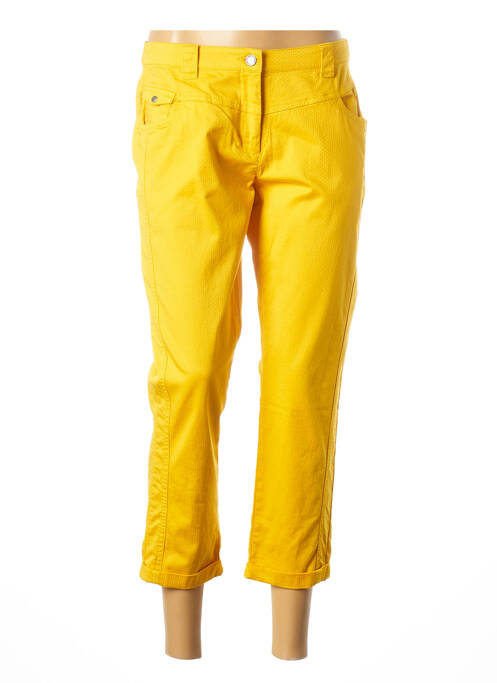 Pantalon trei sferturi galben MADO ET LES AUTRES femeie