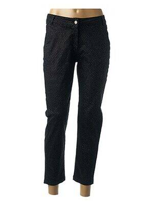 Pantalon subțire talie înaltă negru MADO ET LES AUTRES femeie