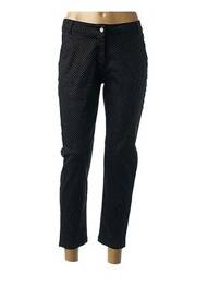 Pantalon subțire talie înaltă negru MADO ET LES AUTRES femme