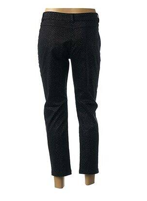 Pantalon subțire talie înaltă negru MADO ET LES AUTRES femeie